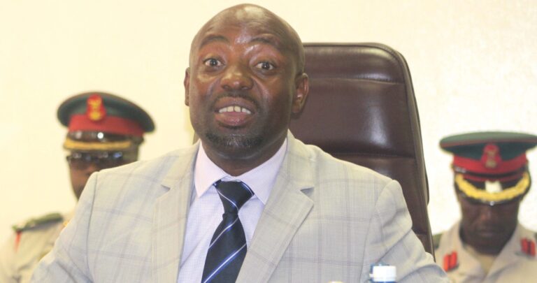 Defence Minister, Tefo Mapesela