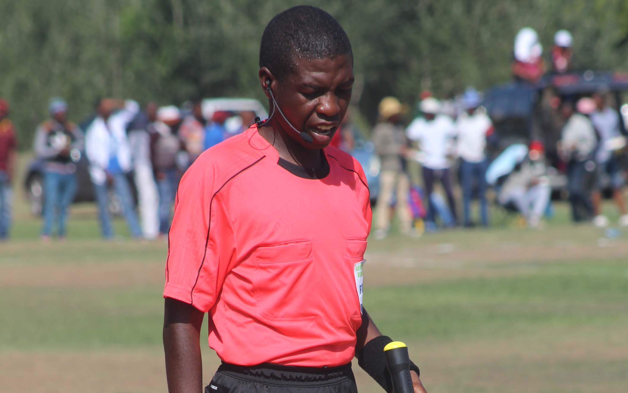 Phatsoane at world stage Lesotho's referee Souru Phatšoane to officiate at the 2022 World Cup