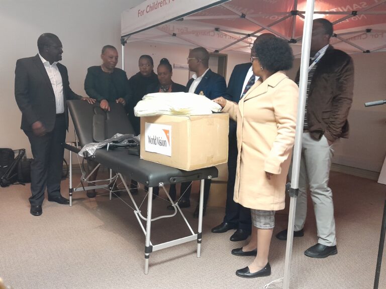 World Vision delivers medical supplies to Ministry of Health