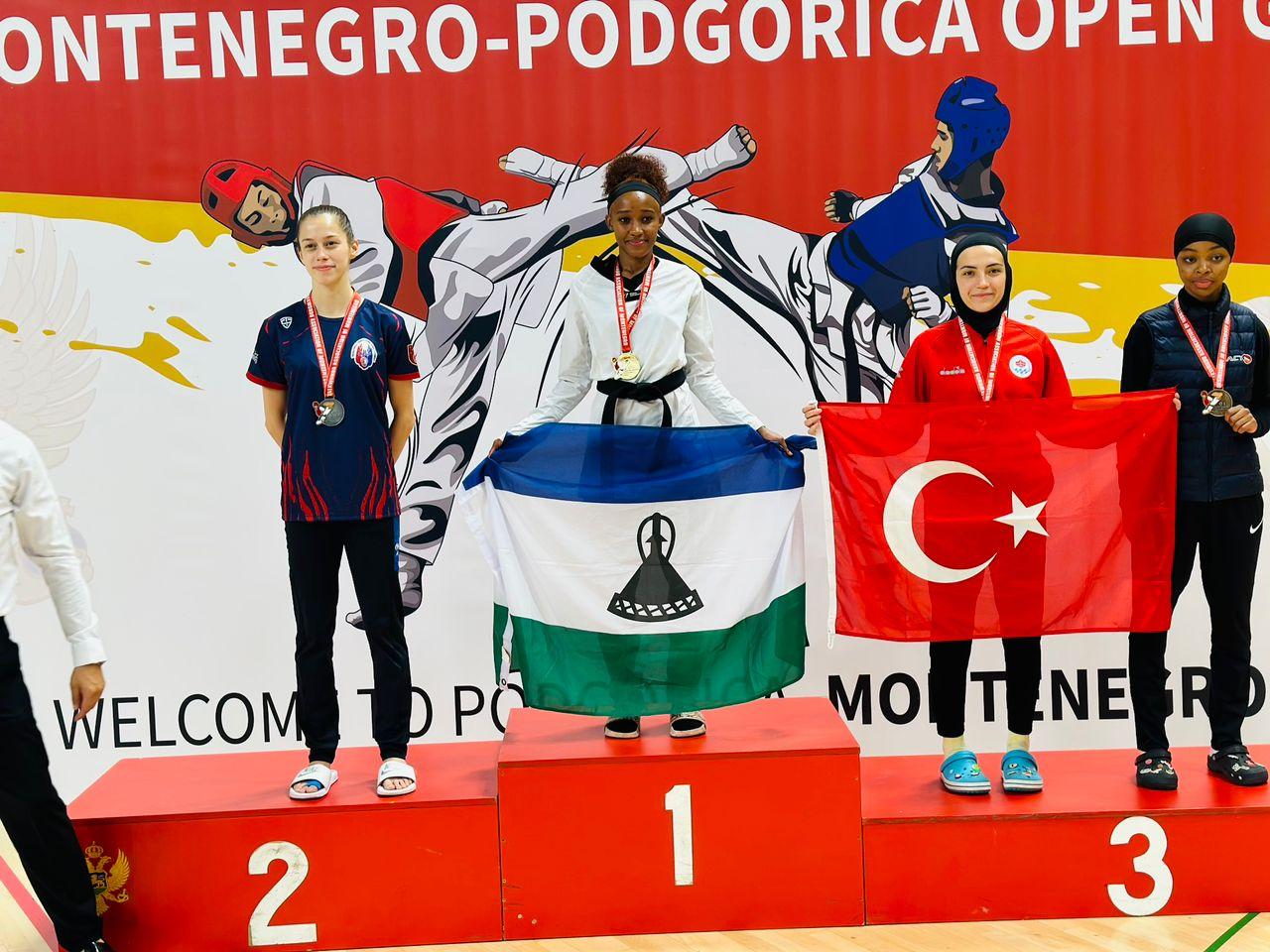 Lesotho Taekwondo star, Michelle Tau (2)