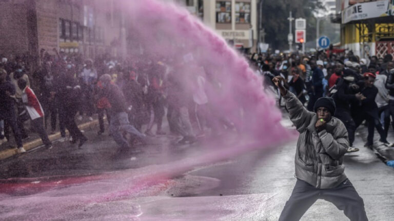 Young Kenyans lead the way, and Africa stands with them