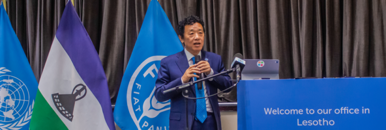 Lesotho, FAO Vow To Transform Food Production