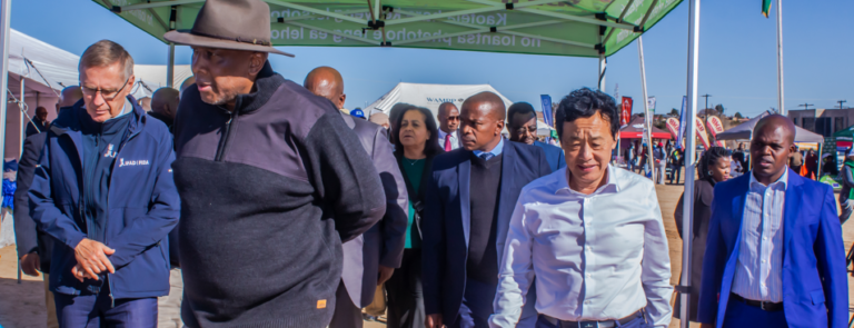 King Letsie III and International Delegates Celebrate Agricultural Innovation 