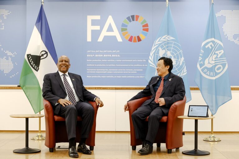 FAO Pledges M88 Million Grant to Boost Lesotho Agriculture