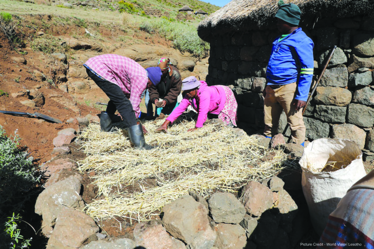 Families borrow money to buy food