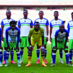 Likuena against Morocco in AFCON