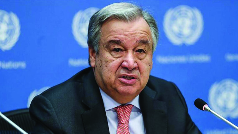 Guterres urges Lesotho MPs to champion good governance and accountability