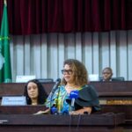 Minister of Foreign Affairs of the Democratic Republic of Congo (DRC), Thérèse Kayikwamba Wagner.