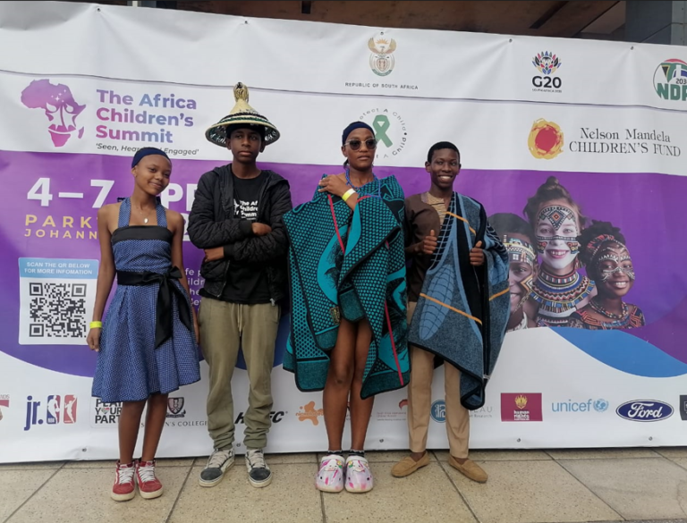African children unite to demand inclusion in decision-making