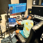 Ntate Stunna in studio.