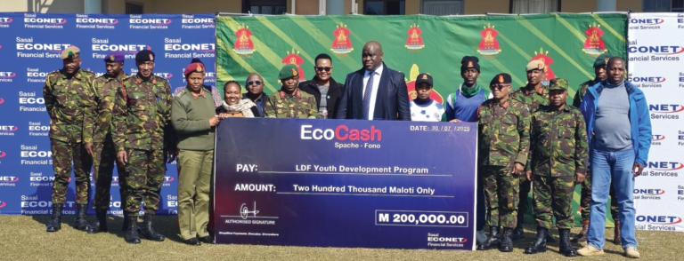 Sasai/Econet injects M200k into LDF youth programme