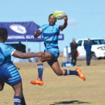 The incredible Sekhola Phate of Mabote Beavers scooped Top Tries Scorer accolade yesterday at the King’s Birthday 7’s Tournament