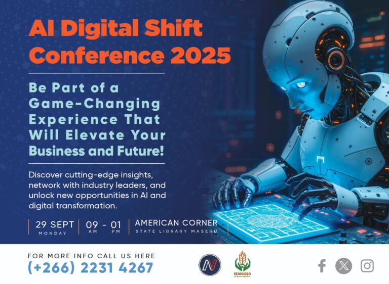 AI Digital Shift Conference set for Sept 29 in Maseru