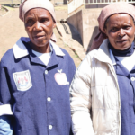 'Mapelaelo Nchoba and 'Mantsenya Shao Village Health Workers for Linakeng Health Center from Pitsaneng Thaba Tseka.
