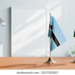 Keeping up with our kin flags-botswana-lesotho-on-table-260nw-2527322027