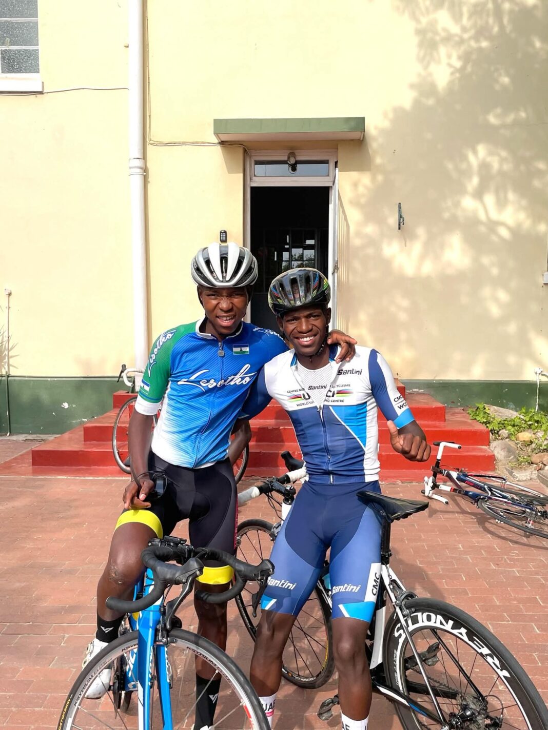 Kabelo Makatile and Khotsofalang Rakaota