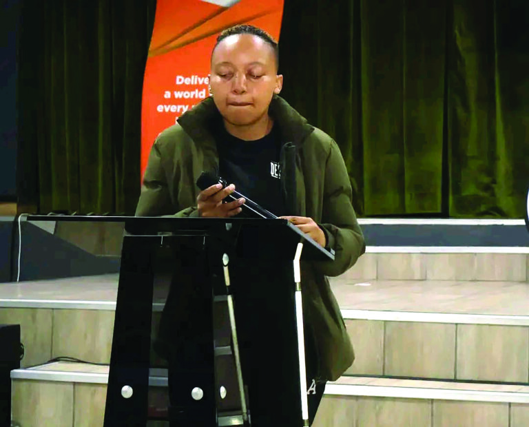 Sesinyi fights for disabled community