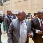 Trade and Industry Minister Mokhethi Shelile during the demo day