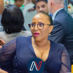 Minister of Finance Dr Rets’elisitsoe Matlanyane during the gala dinner that unpacked the budget speech on Wednesday night.