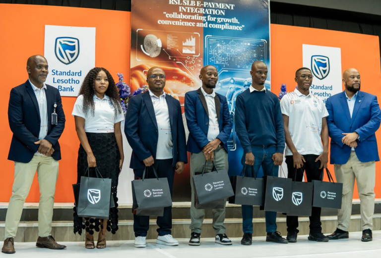 RSL, Standard Lesotho Bank unveil new digital tax payment system