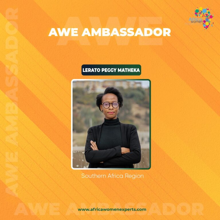 Matheka named Southern Africa ambassador for Africa Women Experts platform