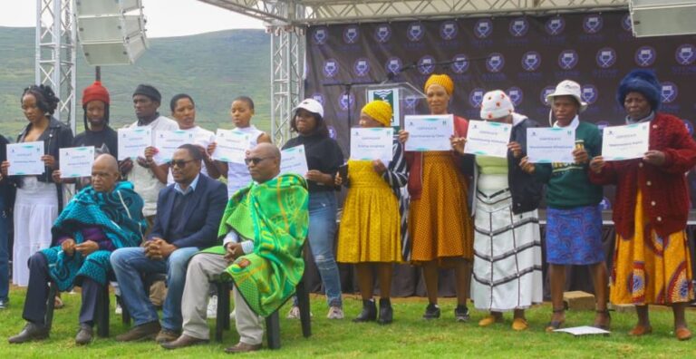 LHDA empowers Katse artisans