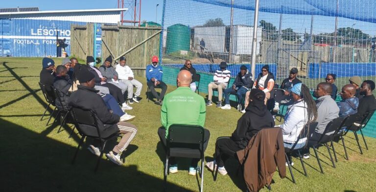 Kick4Life equips personnel with holistic football skills