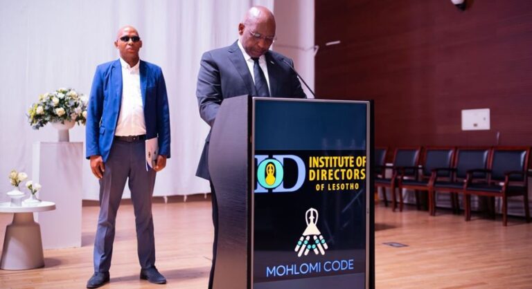 Matekane throws weight behind Mohlomi Code to strengthen governance