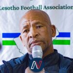 Heavyweights collide in WSL top 4 Tseliso Ramatla, Women Super League representative, delivering remarks during the Top 4 semi-final draw held at the Football Head Office in Bambatha