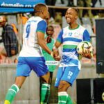 Likuena in friendly action match againts Kenya