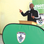 LNOC in anti-doping fight LNOC Director of Sports Medicine and the Protection of Clean Athletes Commission, Litšitso Motšeremeli