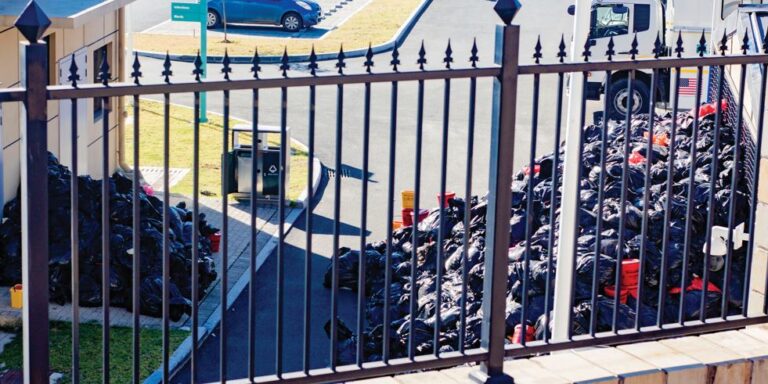 Incinerator failure turns new hospital into waste dump
