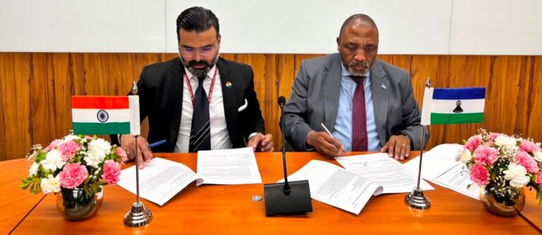 India, Lesotho hold 6th joint commission meeting in New Delhi