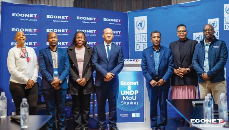 Econet, UNDP join forces for Lesotho’s digital economy