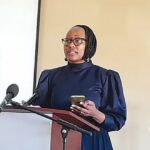 New study to tackle rising antimicrobial resistance Nteboheng Tjobe Maina, National Focal Point for AMR and a pharmacist with the Ministry of Health at inception meeting of AMR resistance knowledge, attitudes and practices baseline study