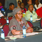 Member of Parliament Mamello Phooko at the 14th National Health Research Symposium- Photo Credit SolidarMed Lesotho